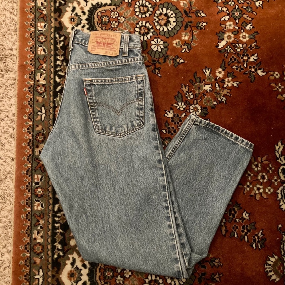 Vintage Levi’s 550s - High Rise - True Size 27